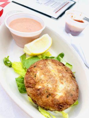 Crab cake -over priced