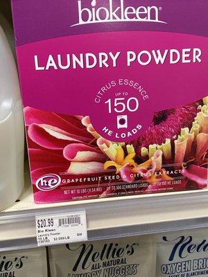Laundry soap