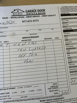 Garage Door Service And Repair