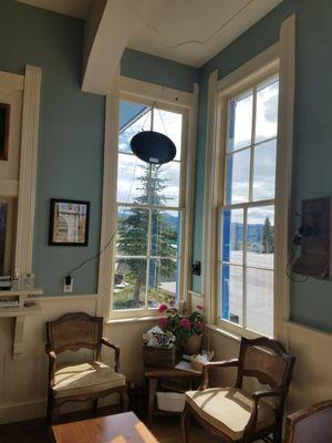 Lounge here while enjoy a beer, or coffee.