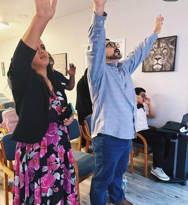 momento de adoração