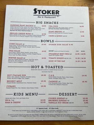 Stoker Bar and Restaurant