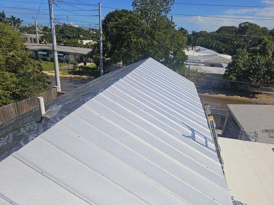 Couldn't find the completed pic- BUT look at that roof!!!! It's amazing.