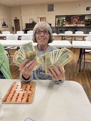 Bingo, Thursday nights starting at 6:00 pm.