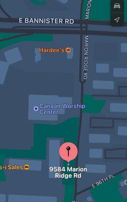 The correct address.