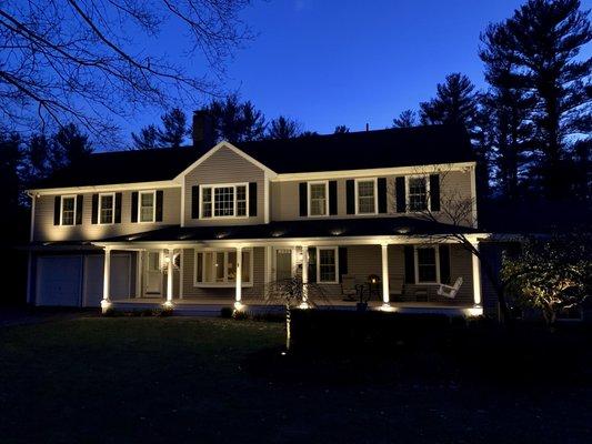 Night View Landscape Lighting