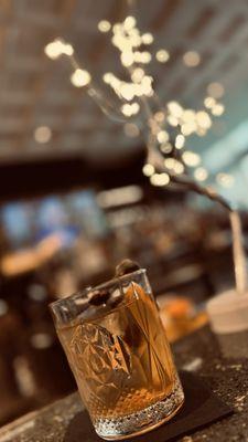 Angelina's special twist on an old-fashioned. Ask for Johnny Special.