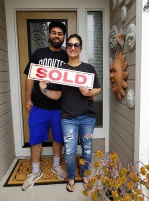 Congratulations first time homeowners