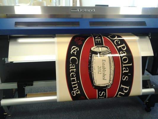 DePaola's Pub sign fabrication