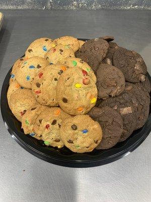 Cookie platters we offer!