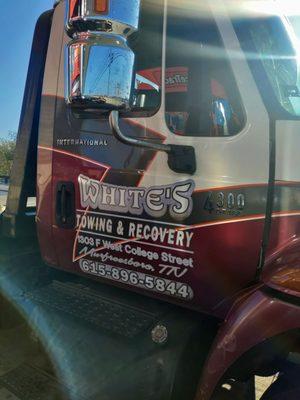 Alex's Truck from White's Towing and Recovery