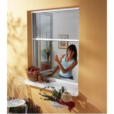 Insect screen roll-up for windows