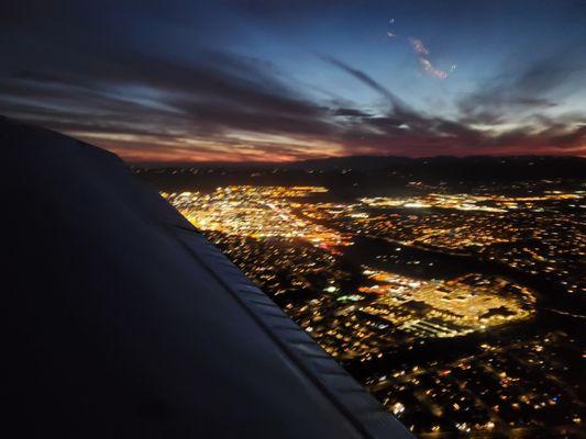 Sun Setting over French Valley