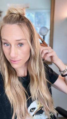 Such a perfect curl to my lashes!