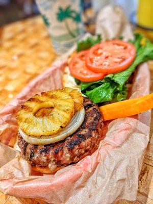 Pineapple burger