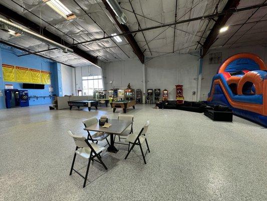 They replaced 2 or 3 giant inflatables with arcade games you have to pay more for. Not worth the entrance price anymore.