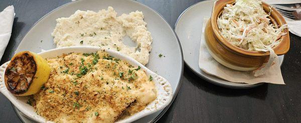Towne Newburg Style New England Baked Haddock.