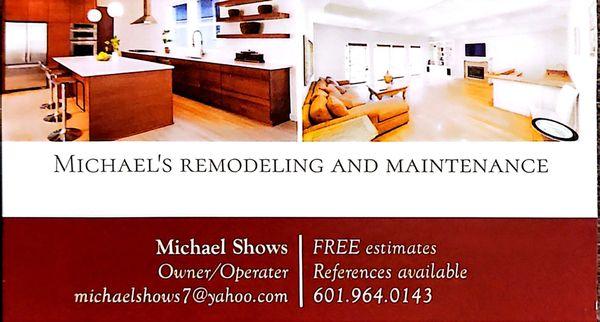 Michael's Remodeling & Maintenance