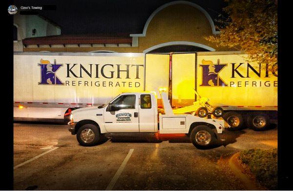 Tractor Trailer Load Shifts. Move product from one trailer to another.