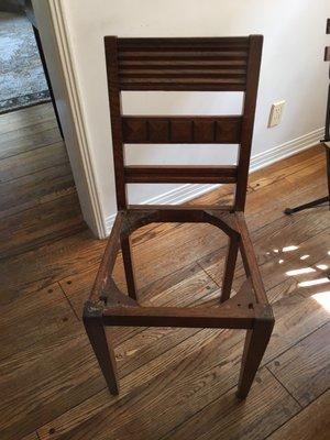 Silver Boomerang Upholstery