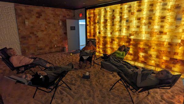 Salt Cave Halotherapy