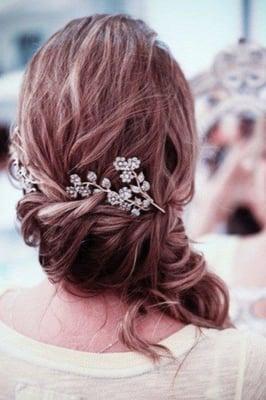 Prom and wedding up dos