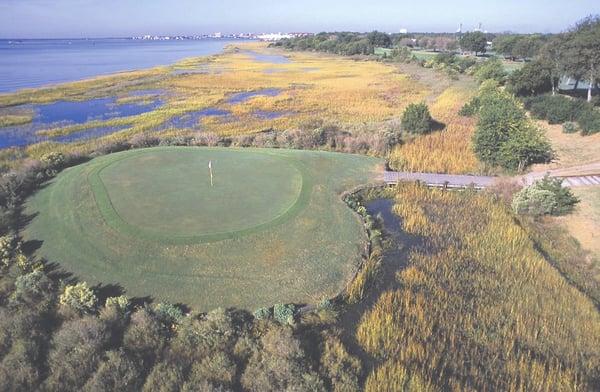 Patriots Point Golf Links on Charleston Harbor