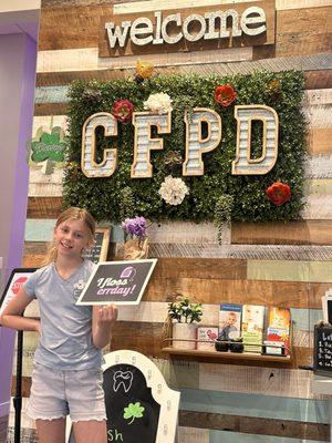 Miss getting her teeth cleaned!