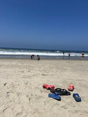 not overly crowded and nice.