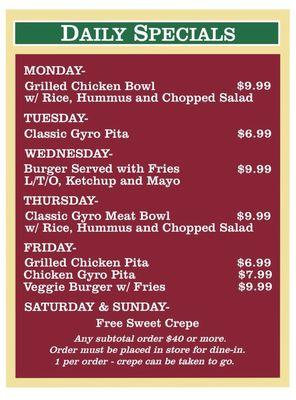 Pita Grill & Creperie Metuchen