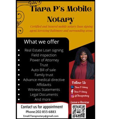 Tiara P Notary