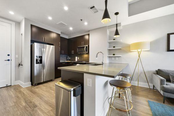 cleaning at N High street Columbus Ohio