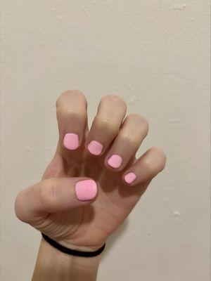 Gel manicure