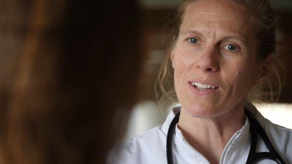 Talking with a client