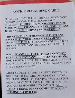 This is what you get...1980s technology or nothing....welcome to America....?