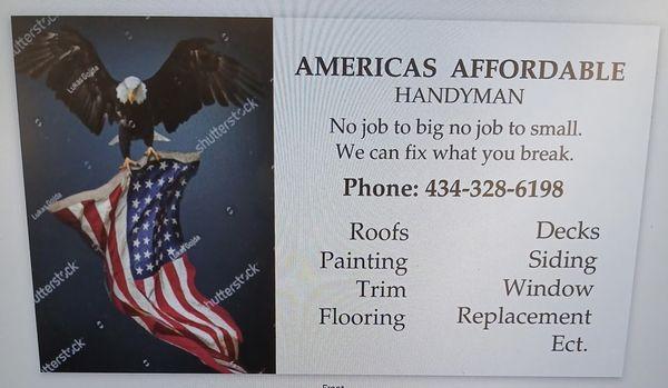 Americas Affordable Handyman