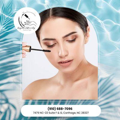 Lashes That Speak Volumes! Let your eyes do the talking with a gorgeous lash extension. Book now and elevate your look!