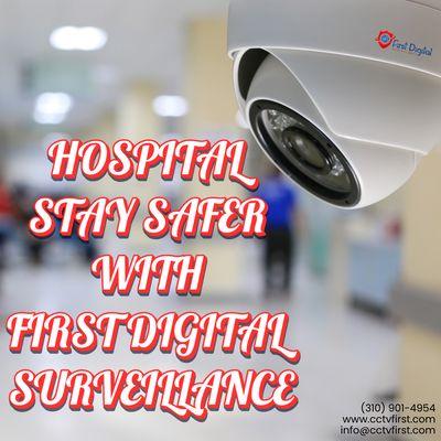 Hospital security camera installation in Los Angeles. Trusted CCTV systems & access control by expert technicians.