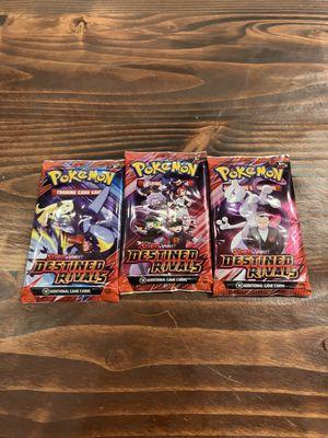 Pokemon card packs. These are all they had..