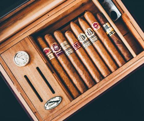 Make your event memorable with our add ons such as logo cutters or lighters.