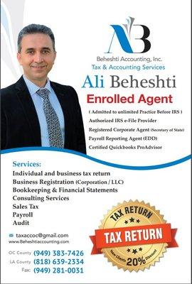 Beheshti Accounting Inc