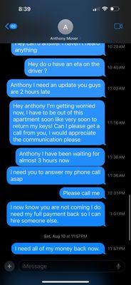 Certain Needs Moving