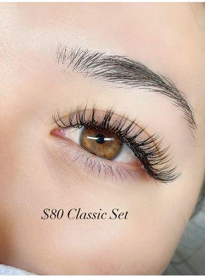$80 Classic Set Natural Look