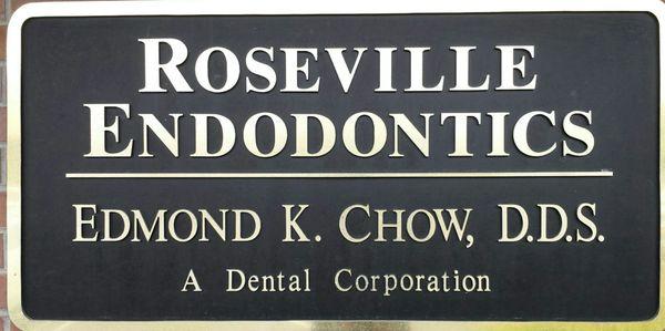ROSEVILLE ENDODONTICS 2420 Professional Drive Roseville, CA 95661