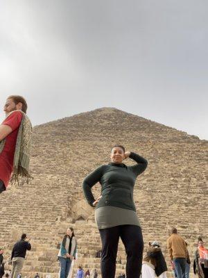Mar 2022 - Egypt after a year of working out with Garrett