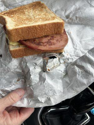 Big bologna breakfast