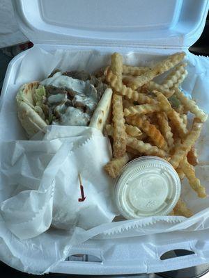 Traditional Gyro Pita