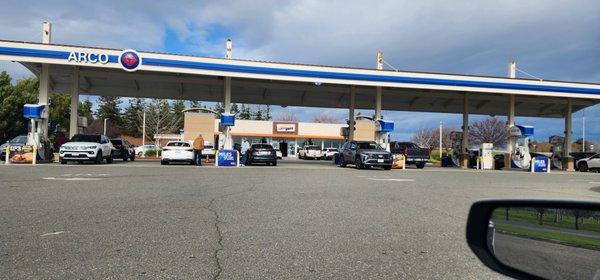 Gas station and snacks