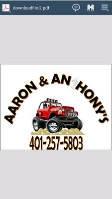Aaron & Anthony's Auto Repair