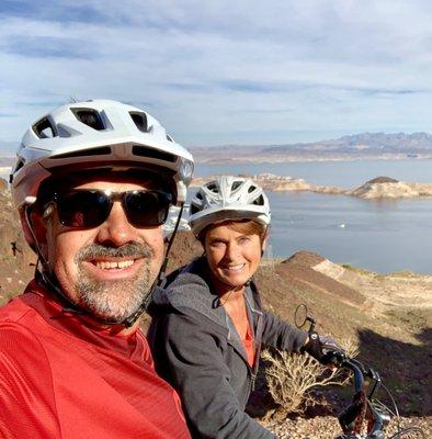 Saturday Morning Bike Ride around the Lake